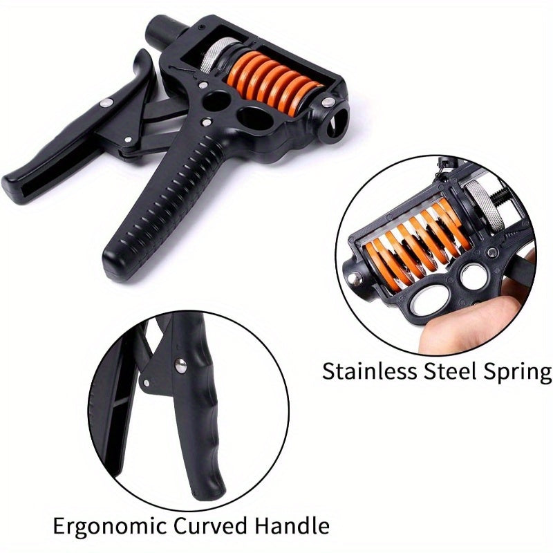 5-Pack Grip Strength Trainer Kit with Adjustable Resistance, Forearm Strengthener, Finger Exerciser Stretcher, Hand Grippers & Stress Relief Ball - Multi-Color Non-Woven Material for Muscle Building & Injury Recovery, Forearm Workout Equipment|Adjustable