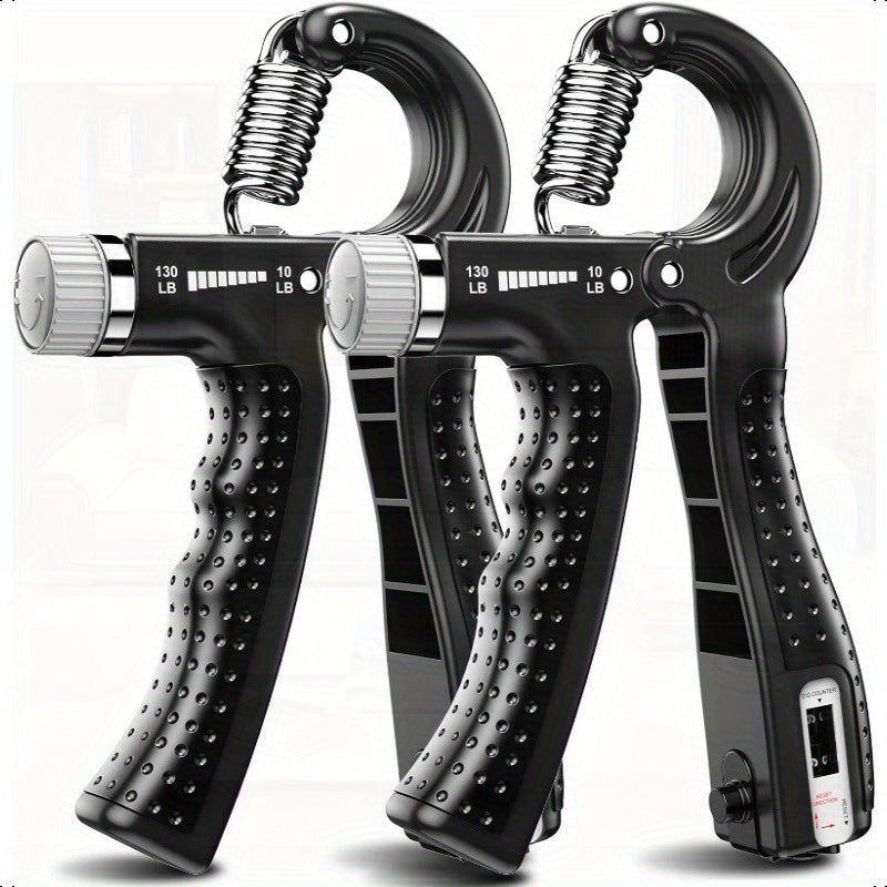 2-Pack KDG Adjustable Hand Grip Strengthener - 10130 lbs Resistance, Ergonomic Design for Muscle Building & Injury Recovery, Durable Oxford Fabric, Portable Home Gym Equipment for Athletes, Fitness Enthusiasts, Gym Accessories, Sleek Exercise Tool, Sturdy