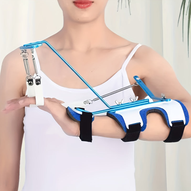 Adjustable Hand & Wrist Rehabilitation Exercise Equipment - Metal Medical Training Device for Seniors, Physical Relax & Dexterity Improvement - Ideal Elder Care Gift for Home or Clinic Use, Wrist Strengthener, Senior Wellness Tool, Ergonomic Design,