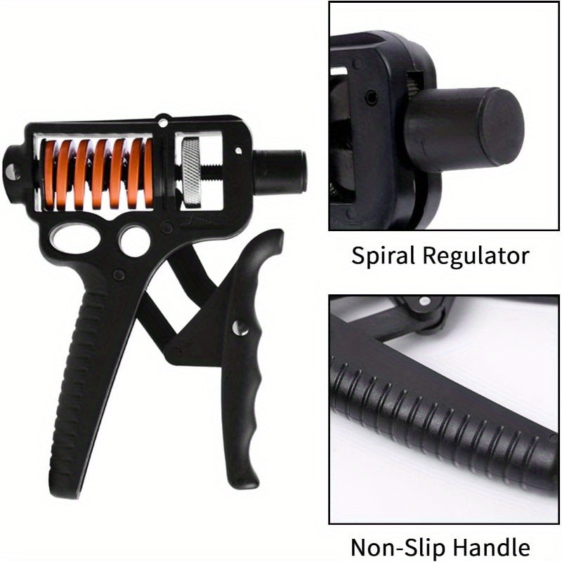 5-Pack Grip Strength Trainer Kit with Adjustable Resistance, Forearm Strengthener, Finger Exerciser Stretcher, Hand Grippers & Stress Relief Ball - Multi-Color Non-Woven Material for Muscle Building & Injury Recovery, Forearm Workout Equipment|Adjustable