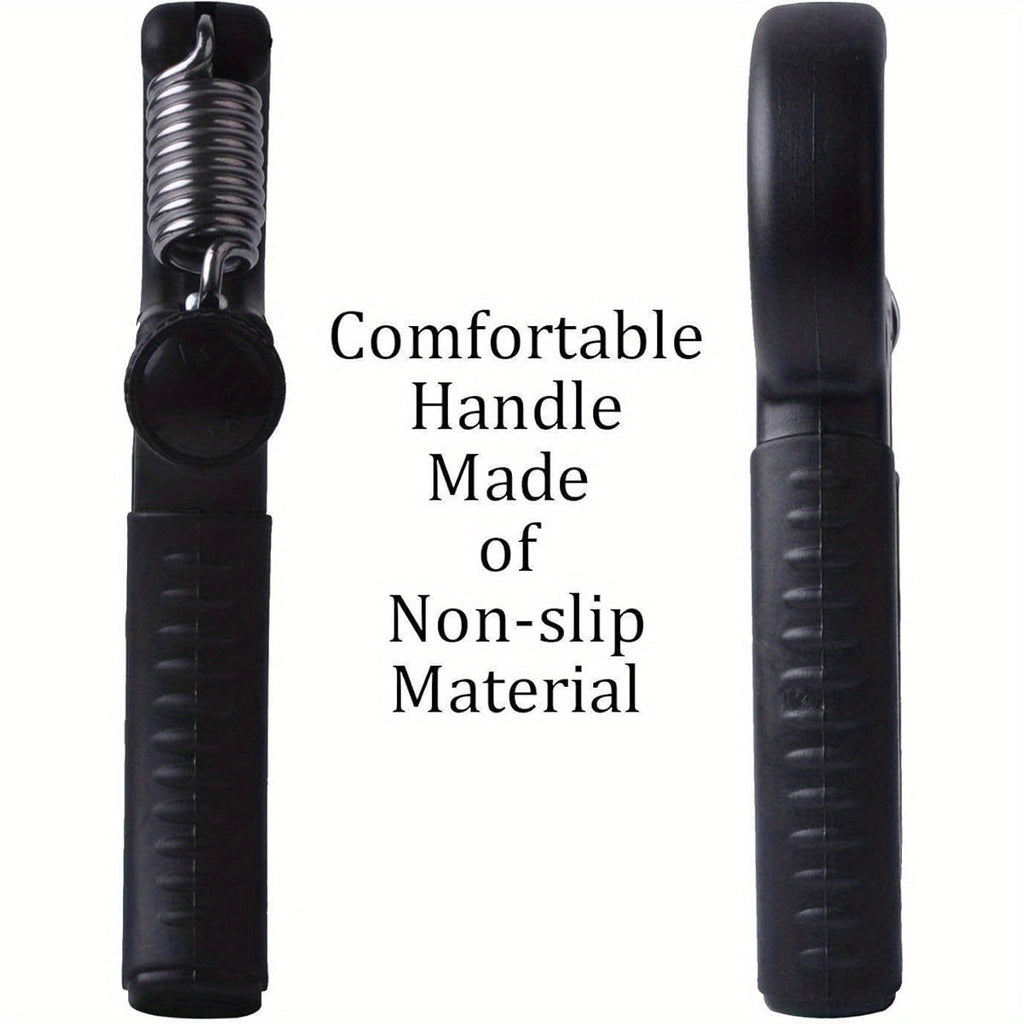 Luxon 2-Pack Adjustable Hand Grip Strengthener - 22-110 lbs (10-50kg) Resistance, Ergonomic Design with Measurement Markings, Durable TPE & Stainless Steel, Portable Finger & Forearm Exerciser for Home Gym, Office, Travel - Gray/Green/Black, Hand Grip