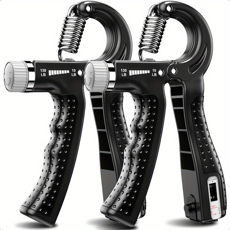 2-Pack KDG Adjustable Hand Grip Strengthener - 10130 lbs Resistance, Ergonomic Design for Muscle Building & Injury Recovery, Durable Oxford Fabric, Portable Home Gym Equipment for Athletes, Fitness Enthusiasts, Gym Accessories, Sleek Exercise Tool, Sturdy