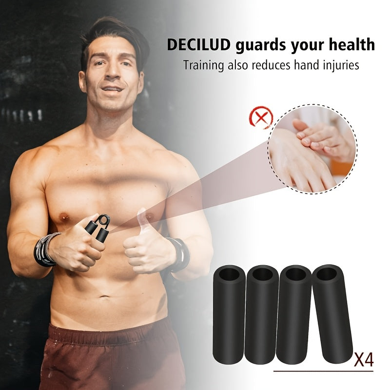 6pcs, 50-300, 100-350, metal heavy-duty grip, suitable for home fitness, arm and wrist training, finger strength fitness equipment