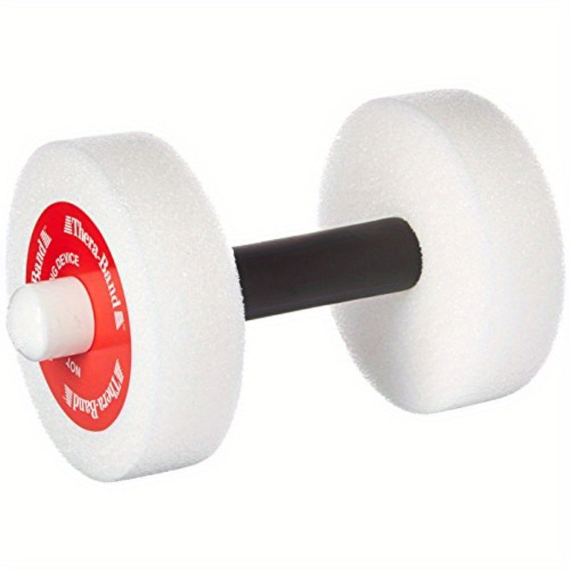 THERABAND Aquatic Dumbbell Weight with Non-Slip Grip - Cushioned Handle for Pool, Aquatic Relax, Home/Gym Workouts - Ideal for Arthritis, Physical Relax & Seniors - Lightweight High Quality Fitness Equipment, Senior Exercise Tool, Comfortable Grip Design,
