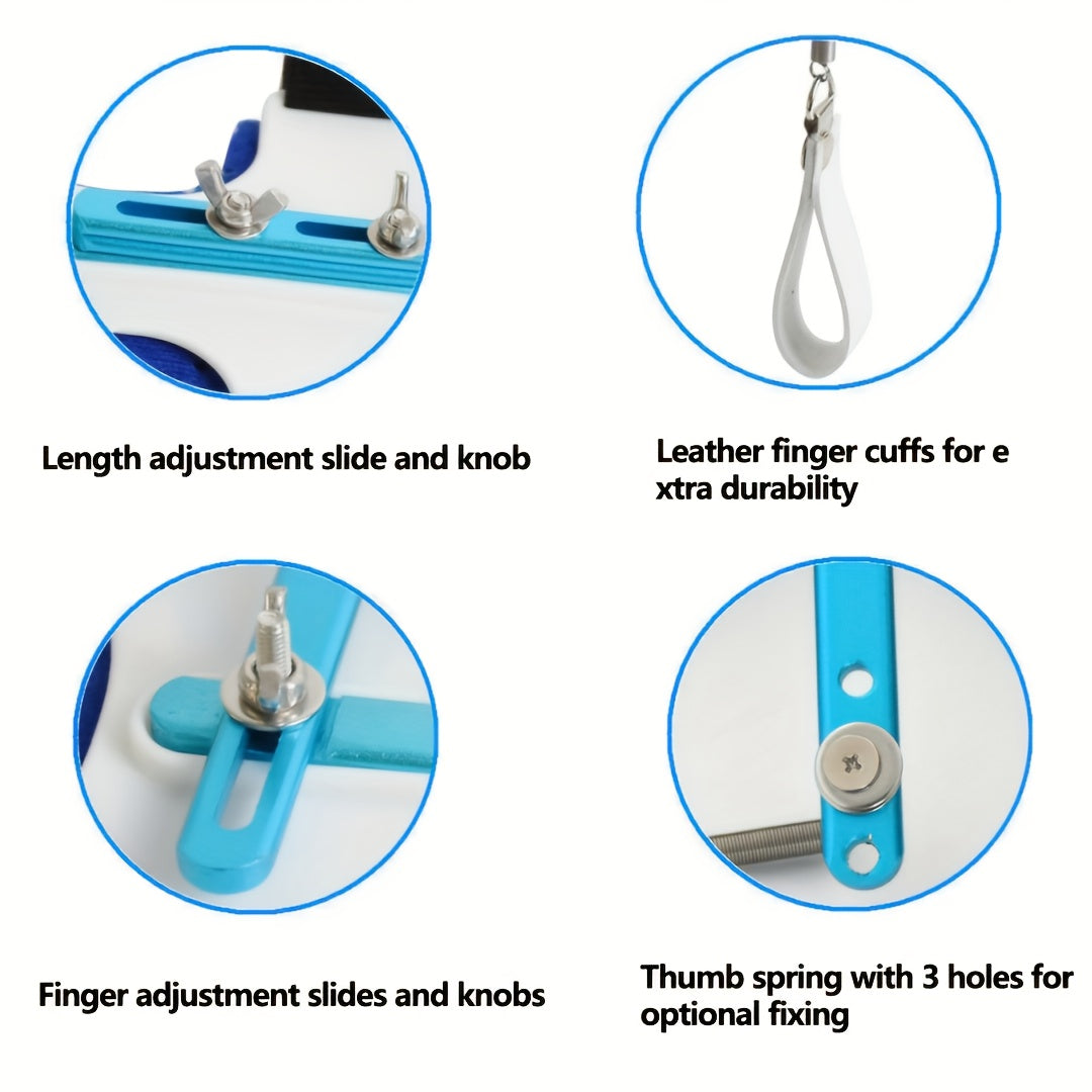 Adjustable Hand Exercise Trainer - Heavy-Duty Grip Strength Training Device with Ergonomic Design, Adjustable Resistance Levels & Portable Machine for Rehabilitation, Physical, Arthritis, Carpal Tunnel, Tennis,A Daily Hand - Home Gym Equipment for Men &