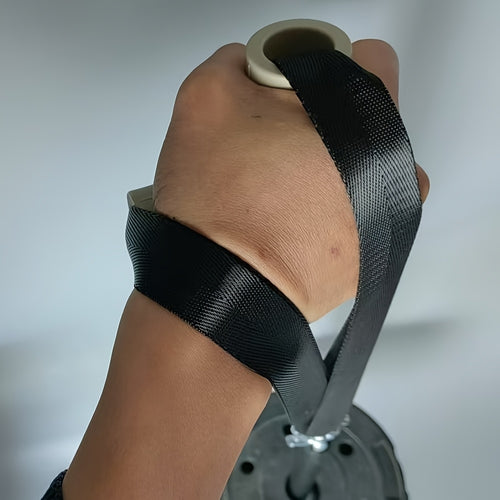 1pc Gray PP Wrist Strengthener Equipment - R-Shaped Forearm & Thumb Trainer for Enhanced Grip Strength, Fit for All Fitness Levels, Grip Training Tool | Ergonomic Grip | Efficient Design