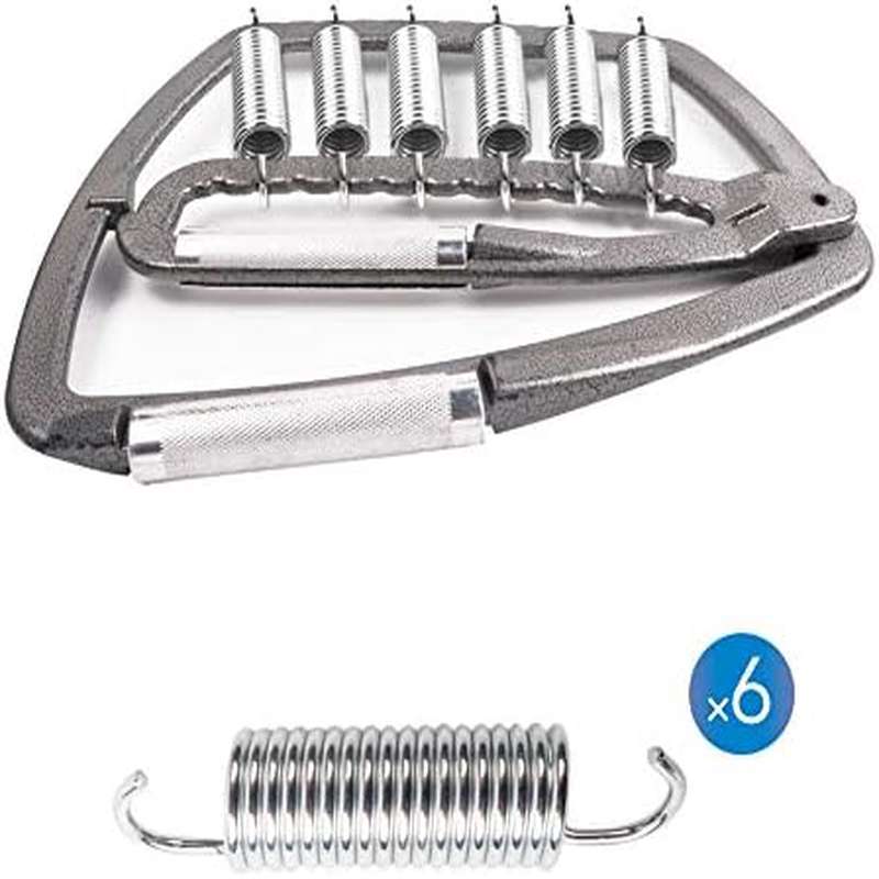 Professional Heavy-Duty Hand Grip Strengthener - Adjustable Grip Trainer (200-1200lbs) with Non-Slip Grip, Weighted Forearm & Arm Builder for Home Gym, Office, Athletic Training - Portable with Carry Bag - Ideal for Weightlifting, Rock Climbing, Rehab -