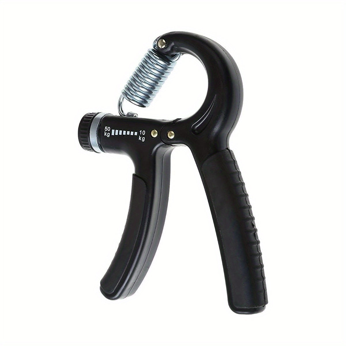 Luxon 2-Pack Adjustable Hand Grip Strengthener - 22-110 lbs (10-50kg) Resistance, Ergonomic Design with Measurement Markings, Durable TPE & Stainless Steel, Portable Finger & Forearm Exerciser for Home Gym, Office, Travel - Gray/Green/Black, Hand Grip