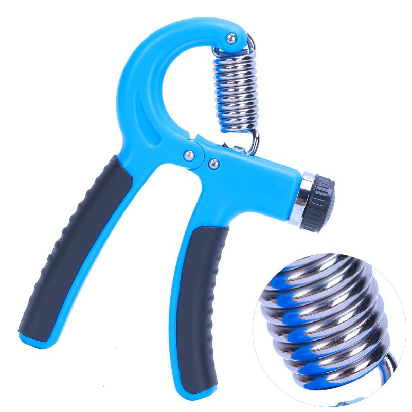 Adjustable Finger Exerciser for Arm Muscle Training Mini Fitness Equipment Blue 10 to 88.18LB, Hand Muscle Trainer, Wrist Strength Trainer, Arm Trainer, Arm Strength Trainer, Finger Workout, Lightweight Trainer, Ergonomic Grip, Durable Construction,