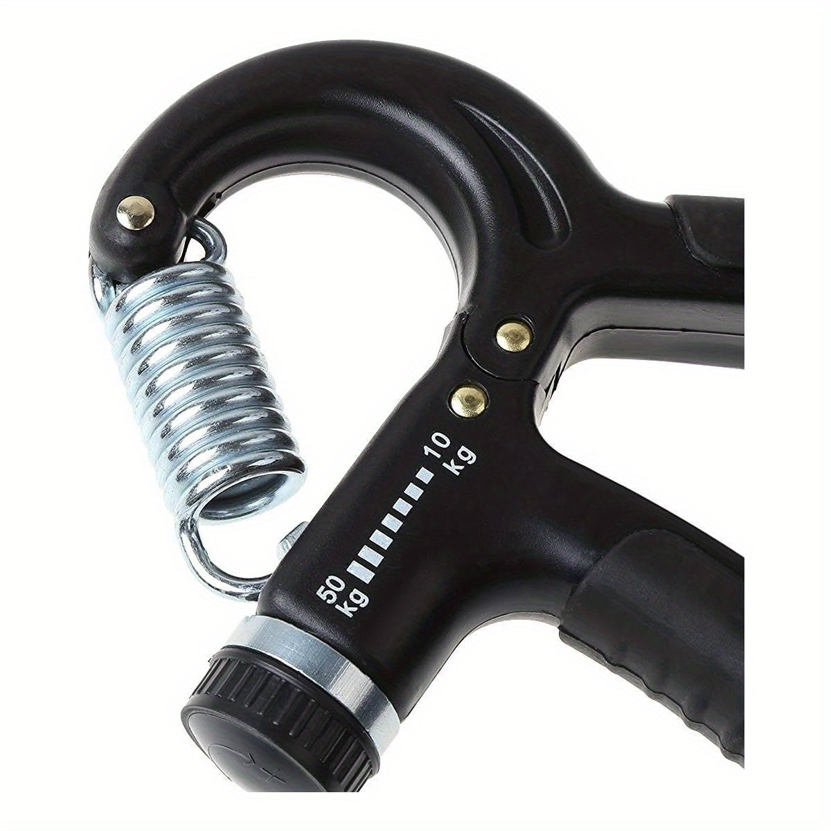 Luxon 2-Pack Adjustable Hand Grip Strengthener - 22-110 lbs (10-50kg) Resistance, Ergonomic Design with Measurement Markings, Durable TPE & Stainless Steel, Portable Finger & Forearm Exerciser for Home Gym, Office, Travel - Gray/Green/Black, Hand Grip