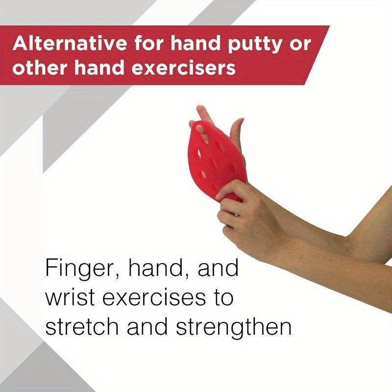 Hand Xtrainer - Non-Latex Grip Strength Trainer with Thermal (Hot/Cold), Progressive Resistance System for Arthritis, Carpal Tunnel, Tennis,, Gym - Latex-Free Exercise Device for Home/Office/Travel - Red/Colors Available - Ideal for Beginners & Advanced